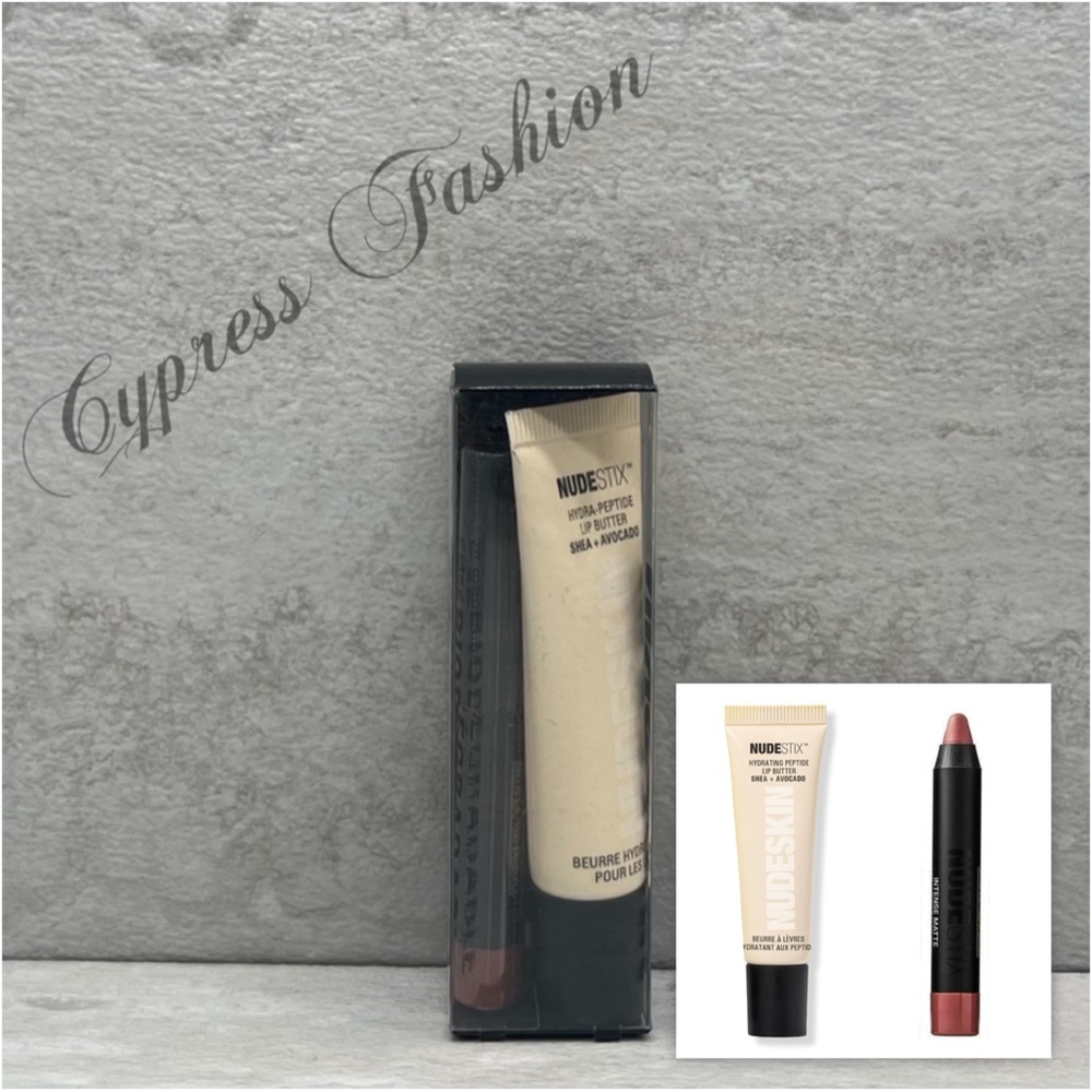 🔥 $12 Nudestix Peptide Lip Butter in Clear + Mini Lip Pencil
